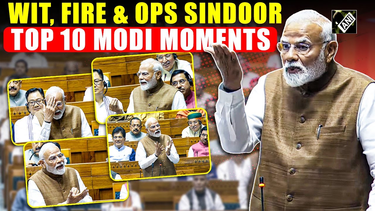 From sharp jibes to laughter punches, PM Modi’s top 10 fiery, hilarious moments in Lok Sabha