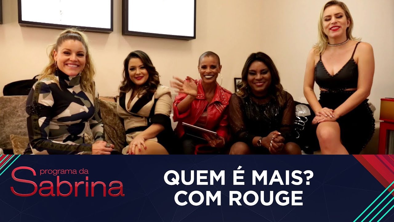EXCLUSIVO! ROUGE PARTICIPA DO JOGO QUEM É MAIS?