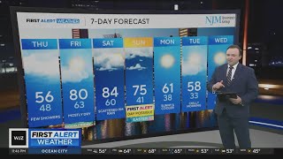 Cooler temperatures follow storms in Maryland