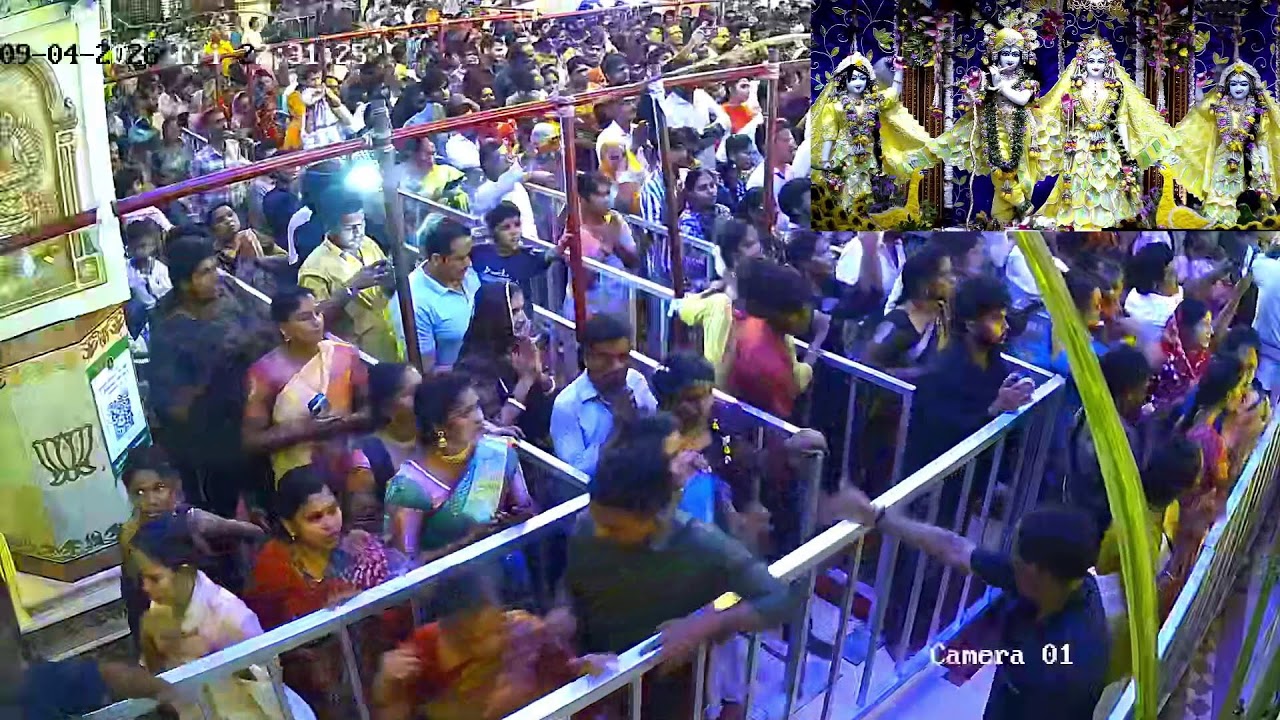 Sri Krishna Janmashtami Most Beautiful Sandhya Aarti || ISKCON Tirupati || 04.09.2026