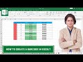 How to Create a Barcode in Excel? #excel