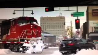 SUV Struck by Train in Appleton, WI