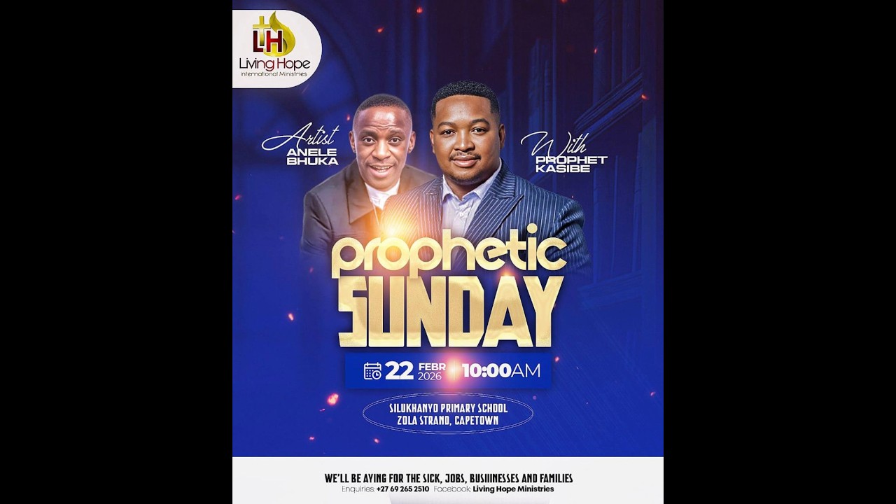 Prophetic Service | Sunday Service | Prophet M Kasibe