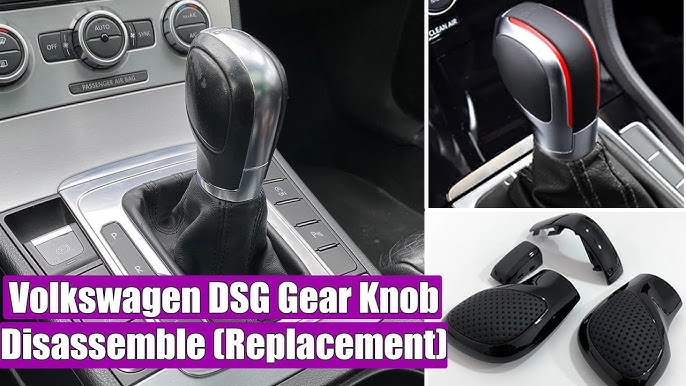 How to remove / replace DSG Automatic Gear Shift Knob Gaiter Boot VW Golf  7, Jetta Passat B7, B8, CC 