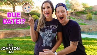 ANNOUNCING OUR DUE DATE! 👶🏼 Pregnancy Update