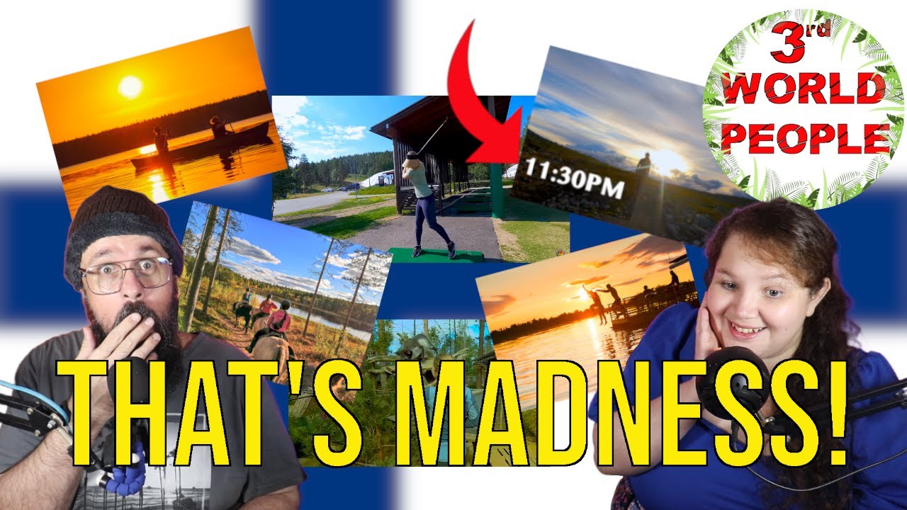 3rd WORLD PEOPLE DISCOVER THE MIDNIGHT SUN IN FINLAND | FINLAND REACTION
