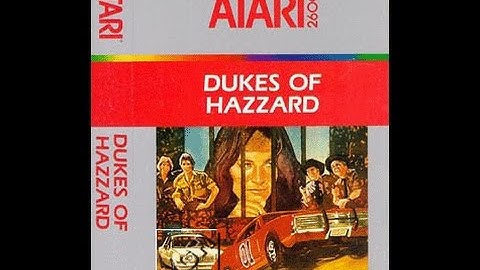 Dukes of Hazzard [Atari 2600] (1983) gameplay