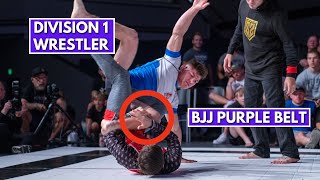 Division 1 Wrestler Vs Bjj Purple Belt | Dante Rodriguez Vs Colby Heller