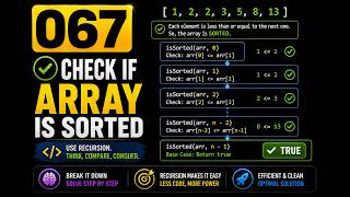 067 | Check if Array is Sorted