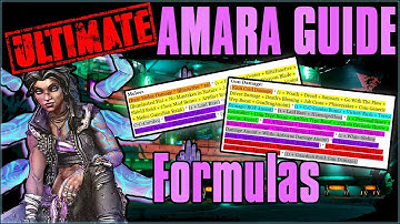 How to Get The MOST Damage out of Amara - ULTIMATE Amara Guide Part 1: Damage Formulas