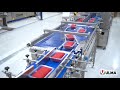 Meat products packaging in ulma tsa 1200 xl d traysealer in map