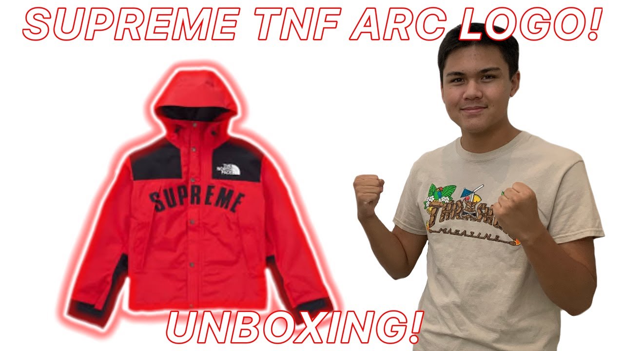 Supreme TNF Arc Logo Mountain Parka Unboxing & Review! - YouTube
