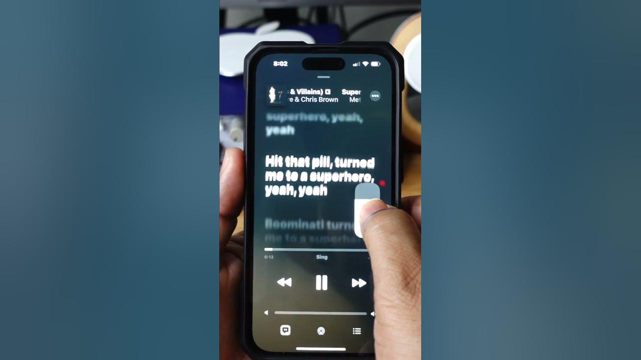 How to Use Apple Music Sing On Your iPhone Karaoke Mode YouTube