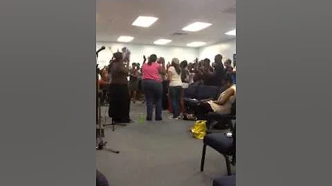 BCGC reunion Choir rehearsing for home going of Os...