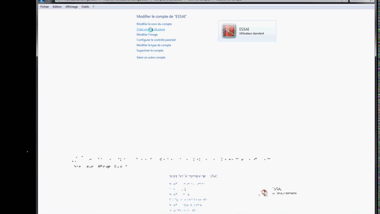 Comment Creer Ou Supprimer Un Compte Utilisateur Avec Windows 7 Youtube