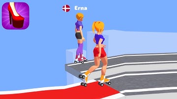 Shoe Race Game 👩🏻‍🦰👠 All Levels New Update - iOS / Android Mobile Gameplay #5