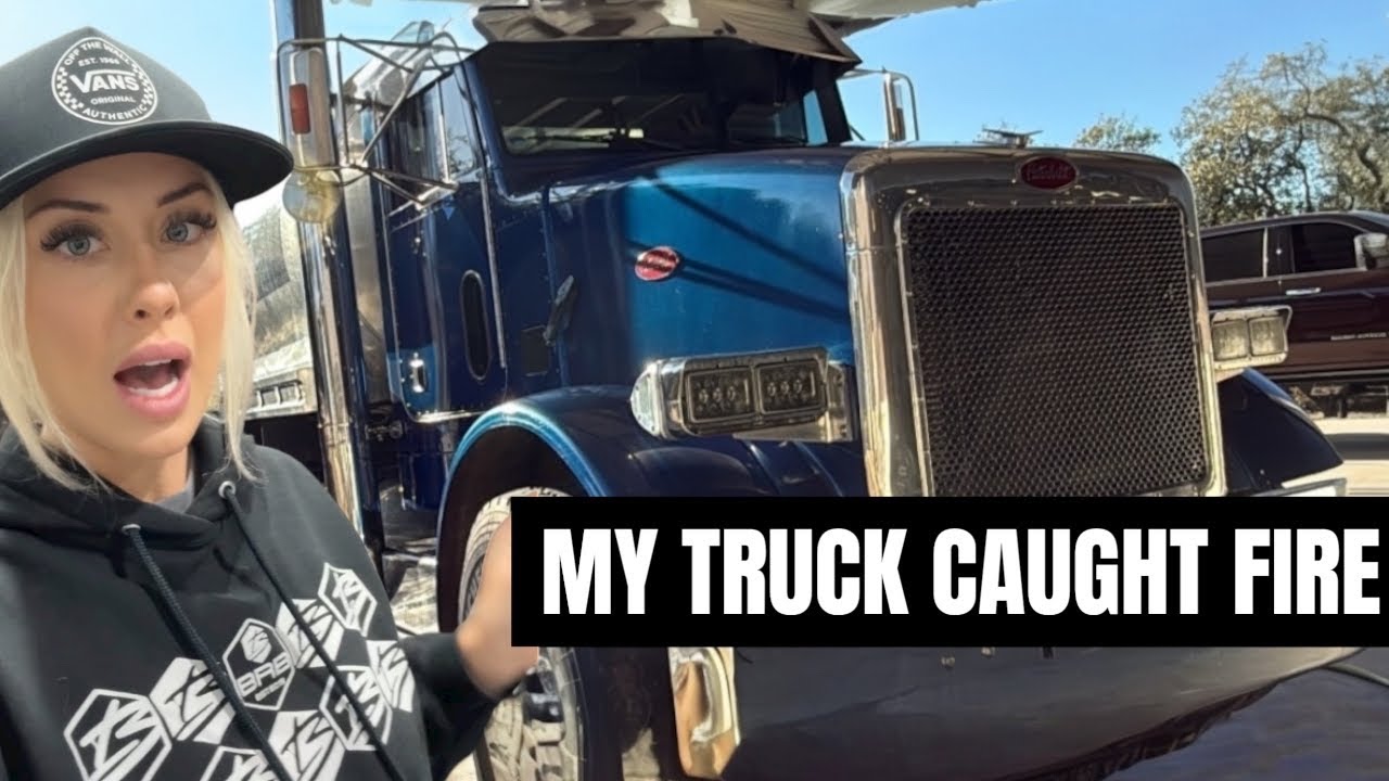 My truck caught on FIRE! - YouTube