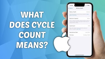 What does Battery Cycle Count Means on iPhone? (Explained)