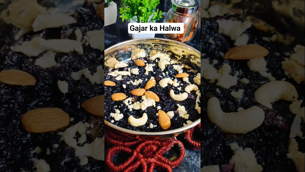 Gajar Halwa 🤤 (Special Kaali Gajar Style) 