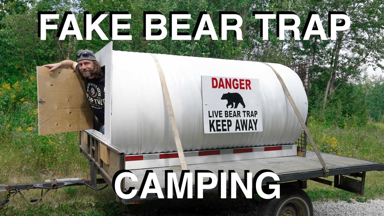 Fake Bear Trap Camping
