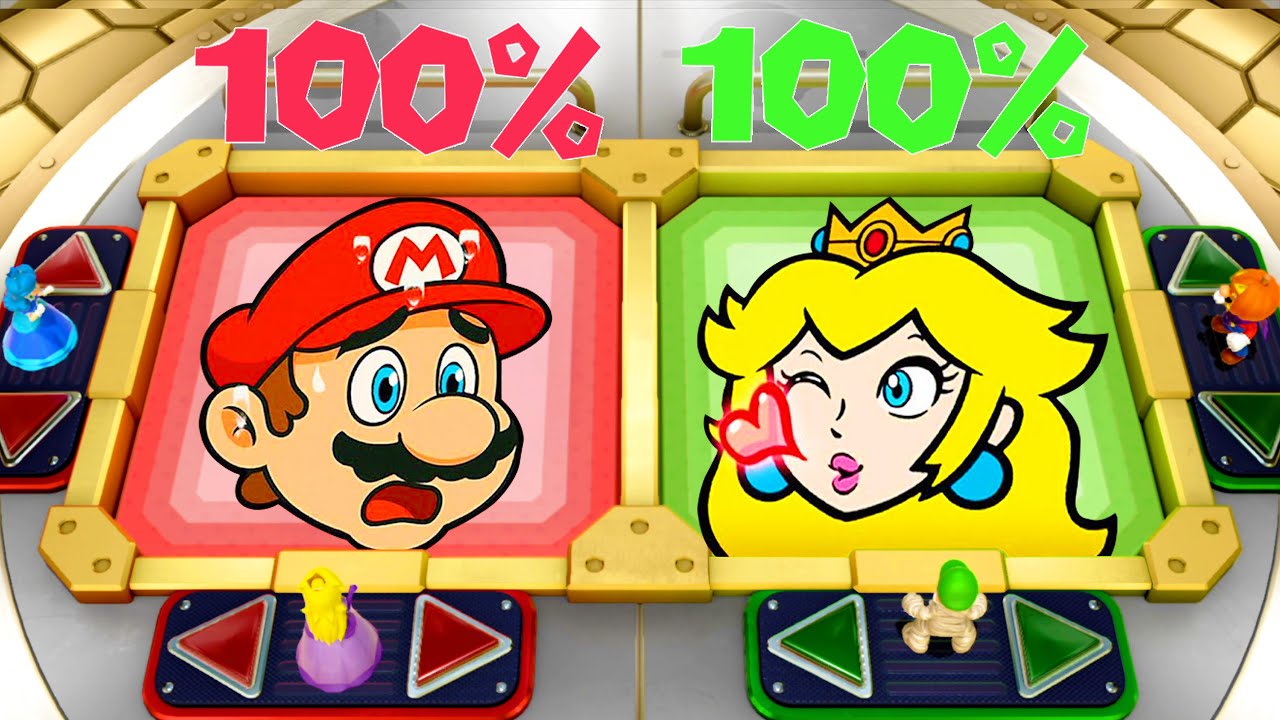 【マリオパーティ スイッチ】ハロウィンで大乱闘！ピーチvsデイジーvsマリオvsルイージ  4K UHD (2160P)