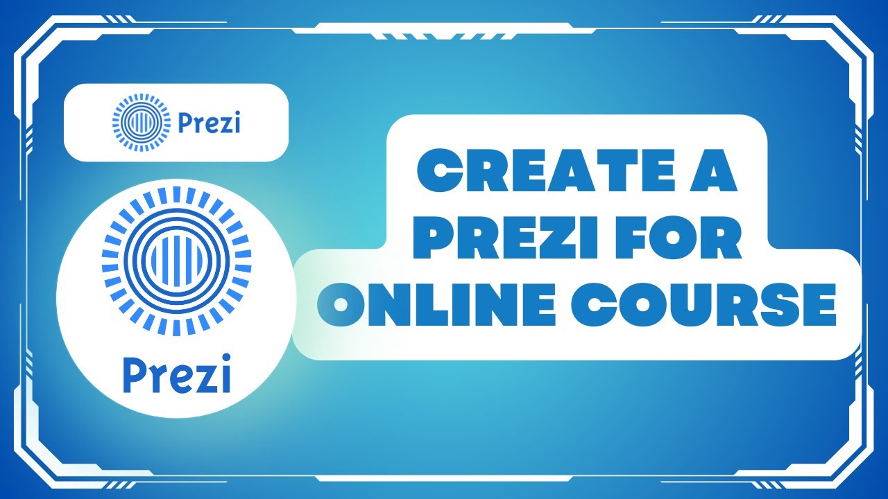 How to Create a Prezi for Online Courses - YouTube