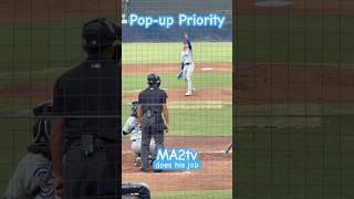 Pop-up priority ⚾️ #Baseball #Coaching #MA2tv