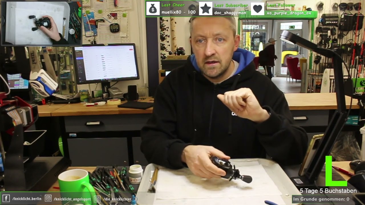 Rollenwartung aus dem Knicklicht