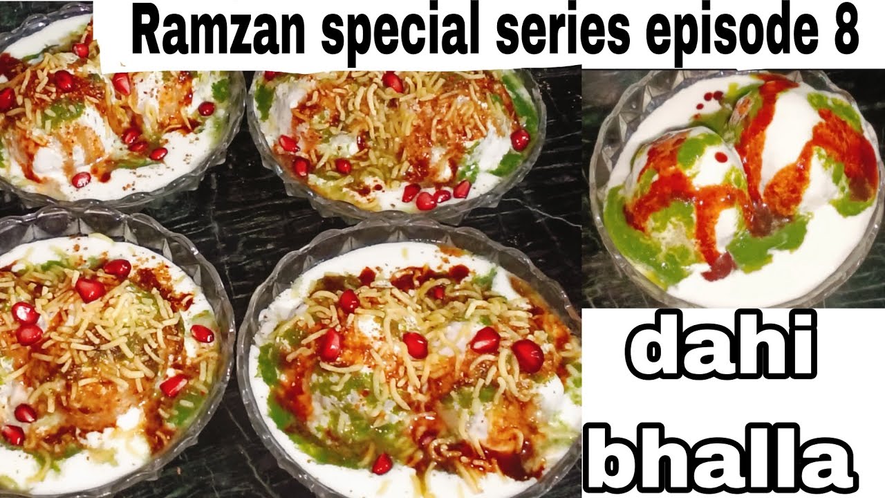 Episode 8/30 dahi bhalla special for Ramzan perfect for iftar.....
