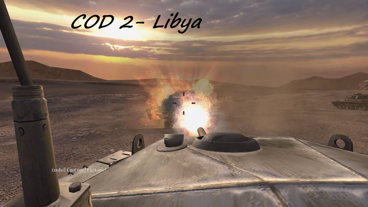 Call of duty 2- Battle for Libya Immersive gameplay (NoHUD)