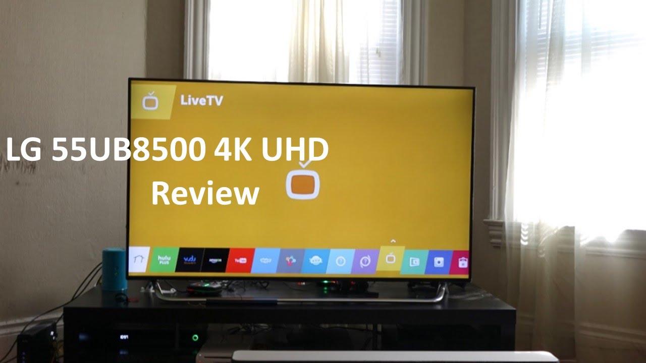 Lg 55ub8500 55 Inch 4k Ultra Hd Review 4k Youtube
