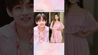 taeyung vs anushka sen #viral #bts #ytshorts #fashion #trendingshorts #army