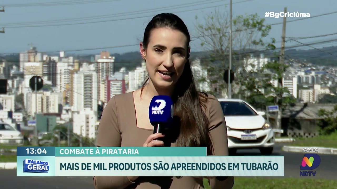 Tubarão tem apreensão de produtos falsificados em ação policial - QTU Questões do Universo