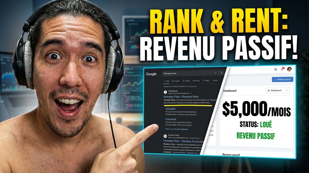 Rank and Rent SEO : pourquoi c'est le meilleur business en ligne - YouTube