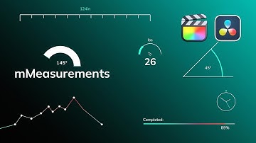 mMeasurements — 22 Fully Customizable Presets to Display Properties and Values  — MotionVFX