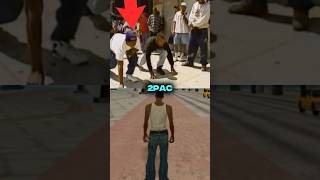 2pac Running Like Cj From Gta San Andreas 