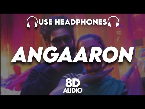 Angaaron (The Couple Song) : 8D AUDIO🎧 | Pushpa 2 The Rule | Allu Arjun |Rashmika |Shreya | (Lyrics)
