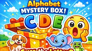 Alphabet Mystery Box 🎁 | Guess the Letter Game for Kids | Learn DEF Fun