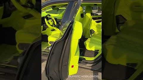 Hottest Lamborghini Urus Interior 🔥 #Shorts