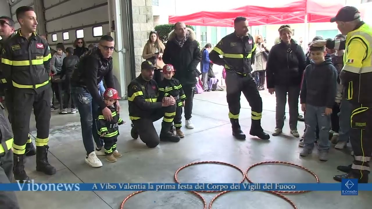 A Vibo Valentia la prima festa del Corpo dei Vigili del Fuoco