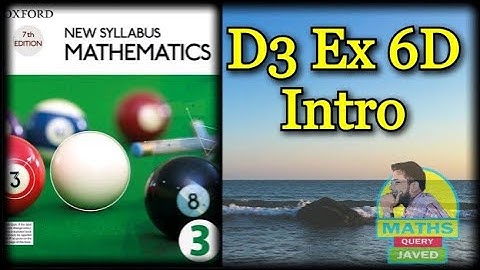 Q1 || Ex-6D || D3 || NSM || Coordinate Geometry || O