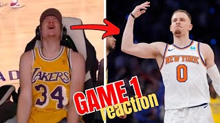 ZTAY reacts to Pacers vs Knicks Game 1!