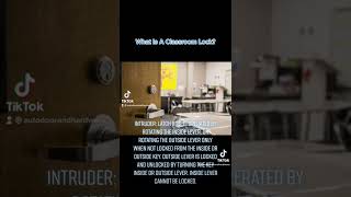 What Is A Classroom Lock?