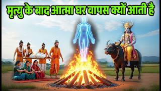 चिता जलने के बाद 1 घंटे तक आत्मा शमशान में क्यों खड़ी रहती है?