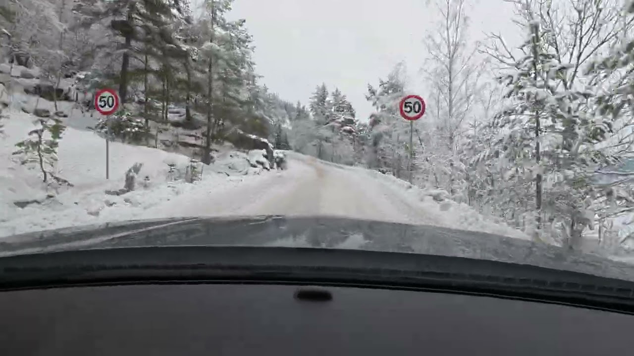 Winter drive in Norway. Will i make it up to the hills? 