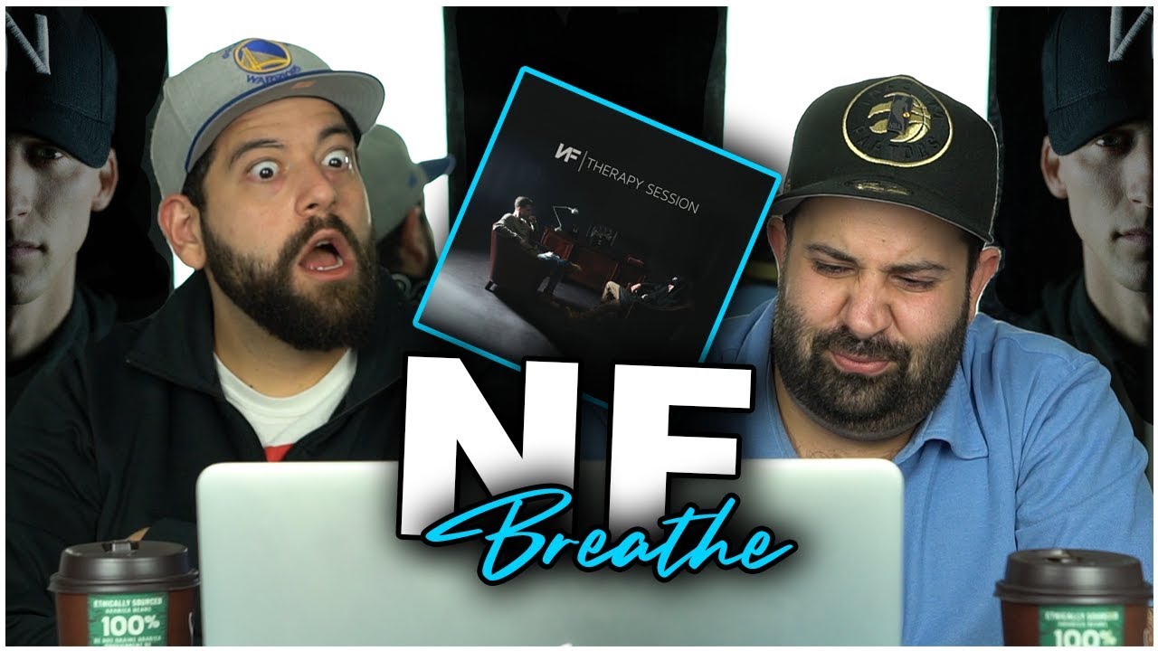 HIS MUSIC IS SO POWERFUL!! Music Reaction | NF - Breathe  | Therapy Session Album (*Reaction)