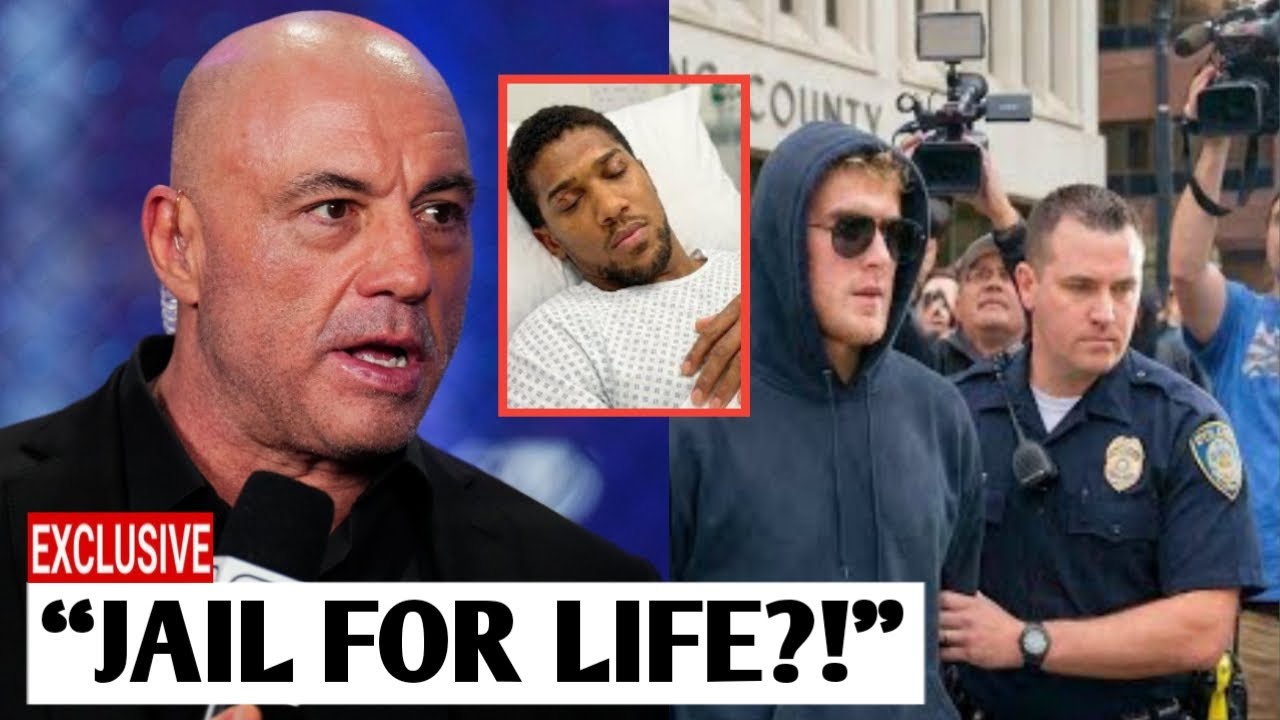 “‘He Deserves Life in Prison!’ Joe Rogan Reacts to Jake Paul’s Role in Anthony Joshua Accident”