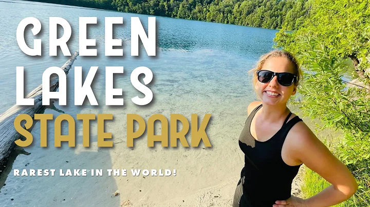 RAREST😲 Lake in the WORLD: the Magical Green Lakes State Park | Things to do in New York State