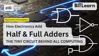 El6: How Computers Add: Half & Full Adders
