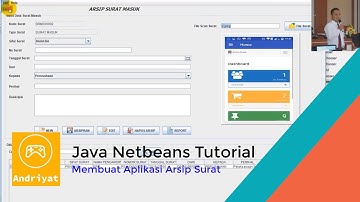 Java Netbeans Tutorial Membuat Aplikasi Arsip Surat - Part 2  Pemodelan CDM, PDM dan Database